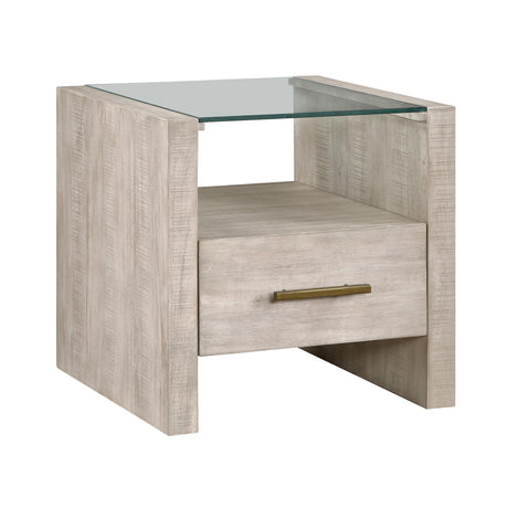  Steve Silver Furniture Garland GA100TE Blonde End Table IMAGE 2