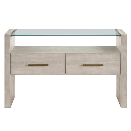  Steve Silver Furniture Garland GA100TS Blonde Sofa Table IMAGE 1