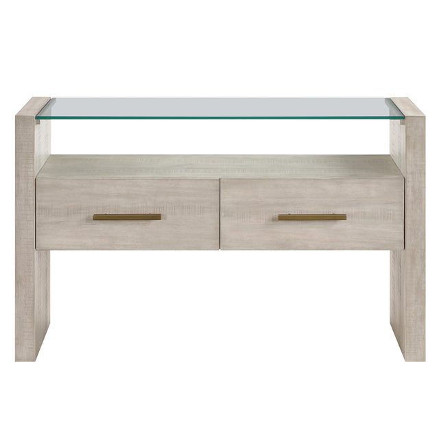  Steve Silver Furniture Garland GA100TS Blonde Sofa Table IMAGE 1