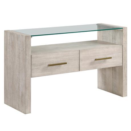  Steve Silver Furniture Garland GA100TS Blonde Sofa Table IMAGE 2
