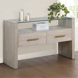  Steve Silver Furniture Garland GA100TS Blonde Sofa Table IMAGE 7
