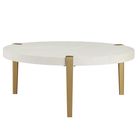  Steve Silver Furniture Gracie GRA100WC White Cocktail Table IMAGE 1