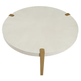  Steve Silver Furniture Gracie GRA100WC White Cocktail Table IMAGE 2
