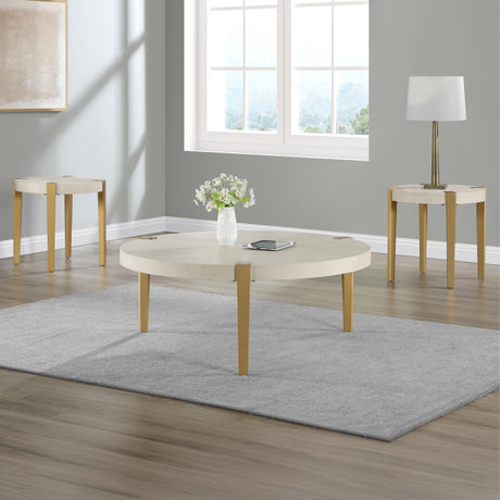  Steve Silver Furniture Gracie GRA100WC White Cocktail Table IMAGE 4