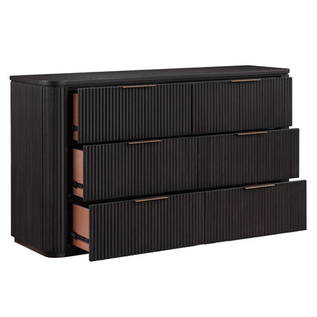 Steve Silver Furniture Henry HEN900NDR Espresso Dresser IMAGE 3