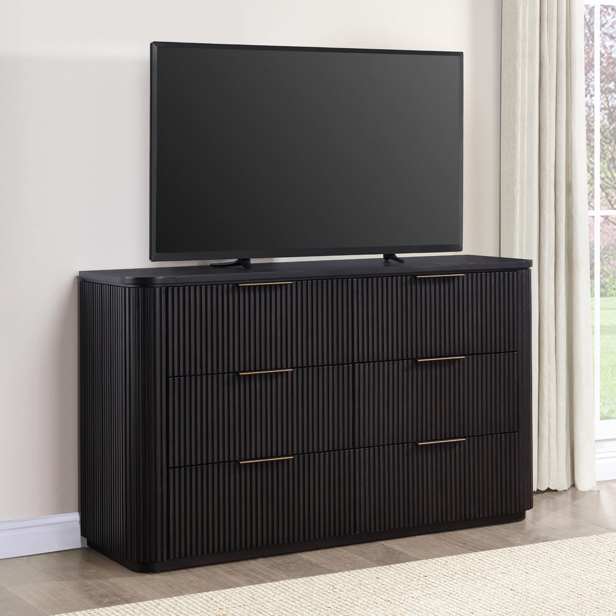  Steve Silver Furniture Henry HEN900NDR Espresso Dresser IMAGE 7
