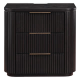  Steve Silver Furniture Henry HEN900NNS Espresso Nightstand w/ USB-C IMAGE 1