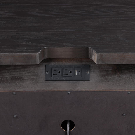  Steve Silver Furniture Henry HEN900NNS Espresso Nightstand w/ USB-C IMAGE 7