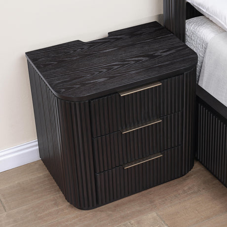  Steve Silver Furniture Henry HEN900NNS Espresso Nightstand w/ USB-C IMAGE 8