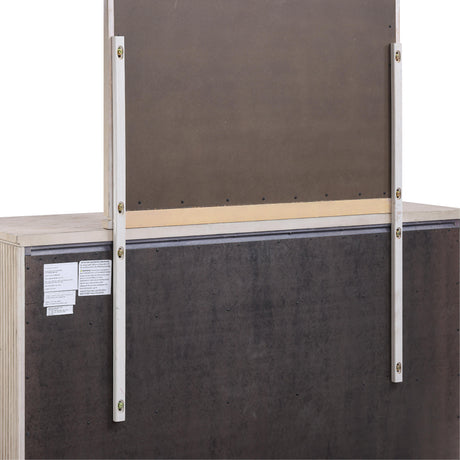  Steve Silver Furniture Henry HEN900TMR Sand Mirror IMAGE 4