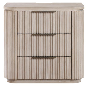  Steve Silver Furniture Henry HEN900TNS Sand Nightstand w/ USB-C IMAGE 1