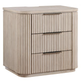  Steve Silver Furniture Henry HEN900TNS Sand Nightstand w/ USB-C IMAGE 2