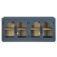  Steve Silver Furniture Magnolia MM520BSV Blue Server IMAGE 1