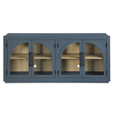  Steve Silver Furniture Magnolia MM520BSV Blue Server IMAGE 1