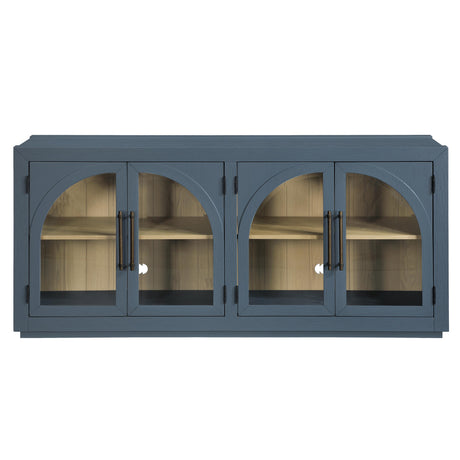  Steve Silver Furniture Magnolia MM520BSV Blue Server IMAGE 1