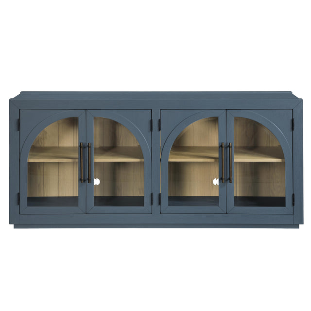  Steve Silver Furniture Magnolia MM520BSV Blue Server IMAGE 1