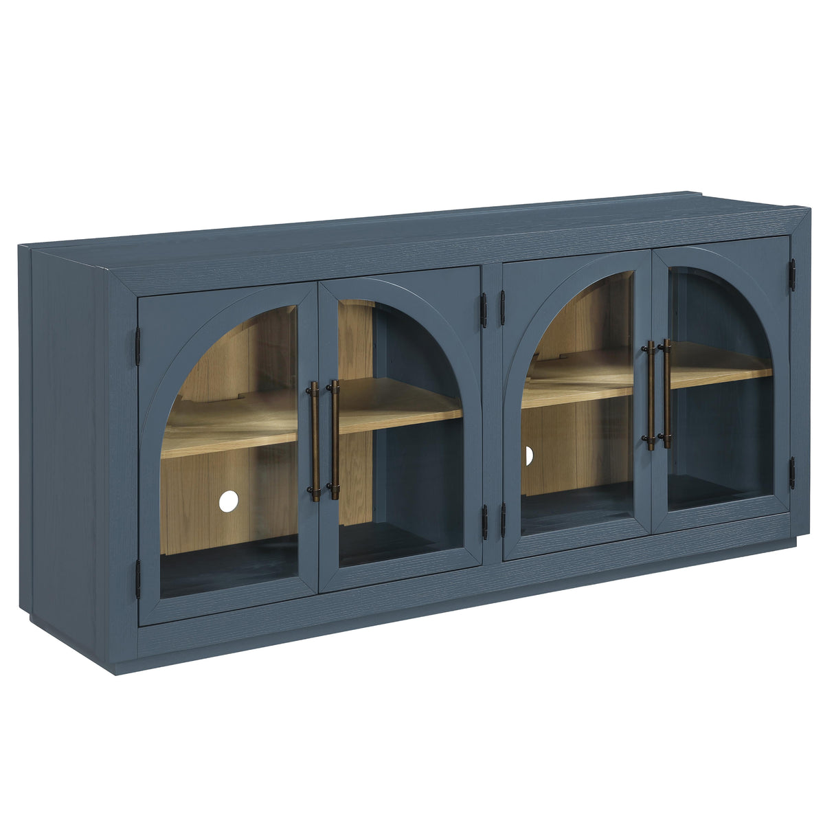  Steve Silver Furniture Magnolia MM520BSV Blue Server IMAGE 2