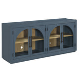  Steve Silver Furniture Magnolia MM520BSV Blue Server IMAGE 2