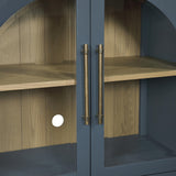  Steve Silver Furniture Magnolia MM520BSV Blue Server IMAGE 5