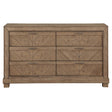  Steve Silver Furniture Montana MON900DRST Dresser Sand IMAGE 1