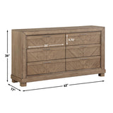  Steve Silver Furniture Montana MON900DRST Dresser Sand IMAGE 4