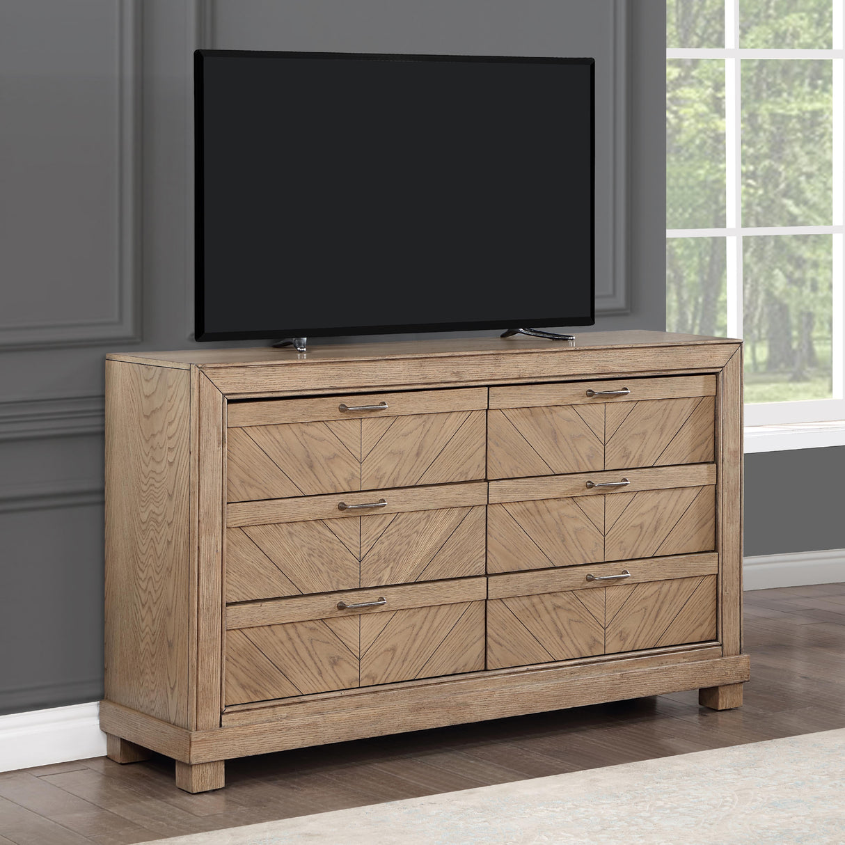  Steve Silver Furniture Montana MON900DRST Dresser Sand IMAGE 6