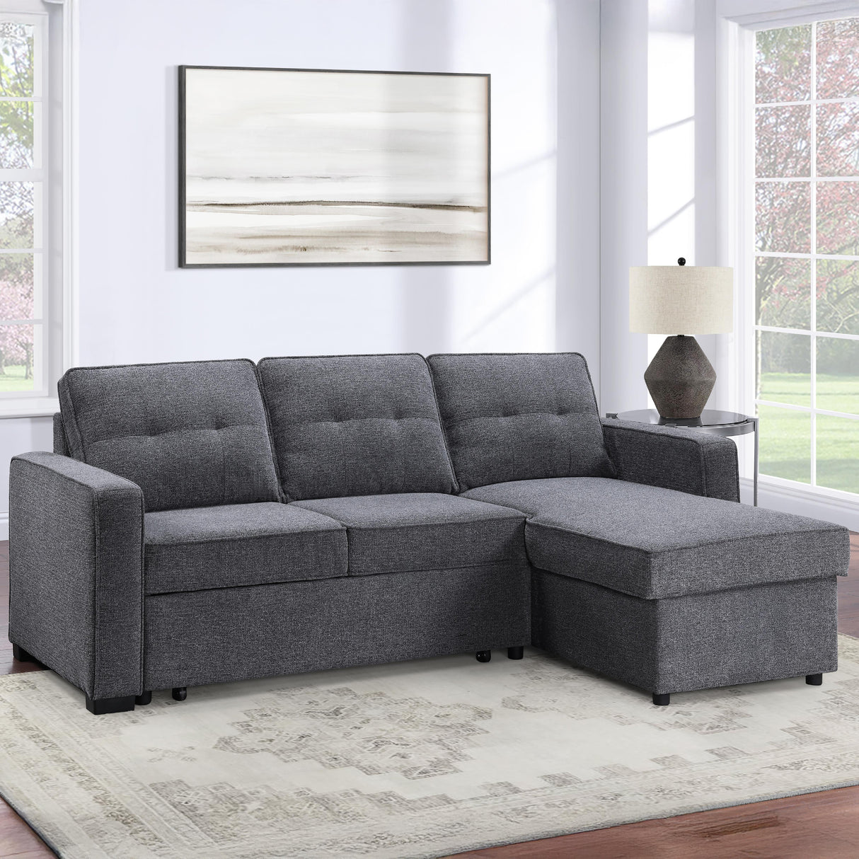  Steve Silver Furniture Noah NOA800G-CHOFA Grey Chofa IMAGE 16