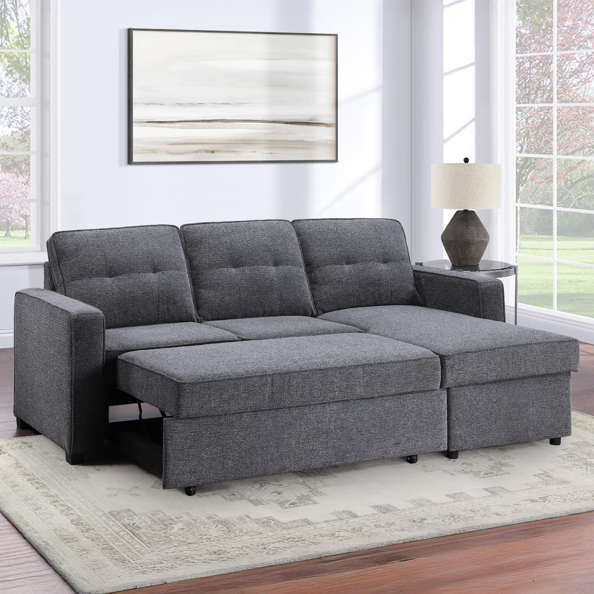  Steve Silver Furniture Noah NOA800G-CHOFA Grey Chofa IMAGE 18