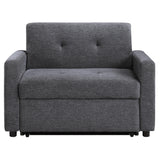  Steve Silver Furniture Noah NOA800GCT Gray Chair w/ Twin Sleeper IMAGE 1