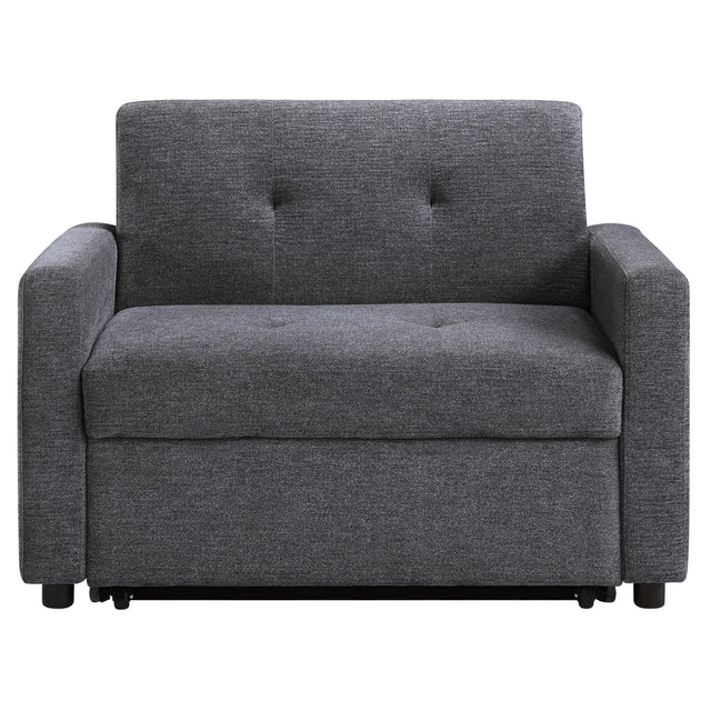  Steve Silver Furniture Noah NOA800GCT Gray Chair w/ Twin Sleeper IMAGE 1
