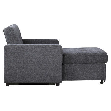 Steve Silver Furniture Noah NOA800GCT Gray Chair w/ Twin Sleeper IMAGE 10