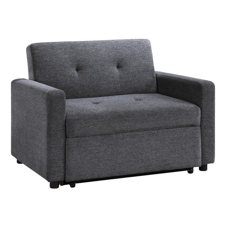  Steve Silver Furniture Noah NOA800GCT Gray Chair w/ Twin Sleeper IMAGE 5