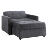  Steve Silver Furniture Noah NOA800GCT Gray Chair w/ Twin Sleeper IMAGE 7