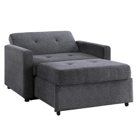  Steve Silver Furniture Noah NOA800GCT Gray Chair w/ Twin Sleeper IMAGE 7