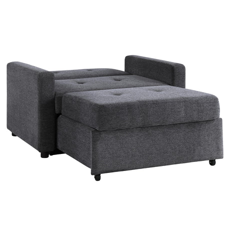  Steve Silver Furniture Noah NOA800GCT Gray Chair w/ Twin Sleeper IMAGE 8