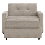  Steve Silver Furniture Noah NOA800NCT Brown Chair w/ Twin Sleeper IMAGE 2