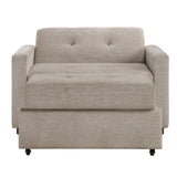  Steve Silver Furniture Noah NOA800NCT Brown Chair w/ Twin Sleeper IMAGE 3