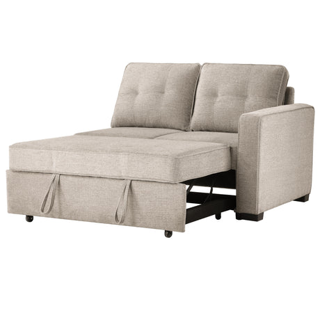  Steve Silver Furniture Noah NOA800NL Brown Pullout Loveseat IMAGE 4