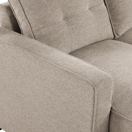  Steve Silver Furniture Noah NOA800NL Brown Pullout Loveseat IMAGE 6