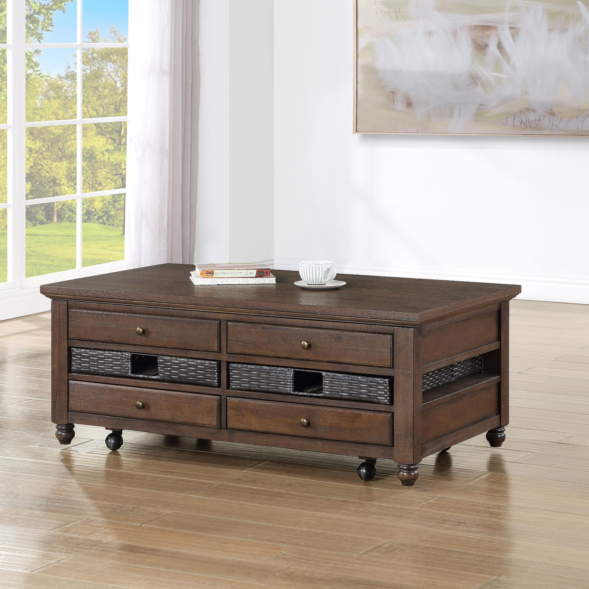  Steve Silver Furniture Oliver OVR100C Cocktail Table IMAGE 12