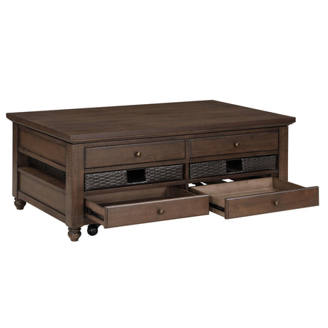  Steve Silver Furniture Oliver OVR100C Cocktail Table IMAGE 5