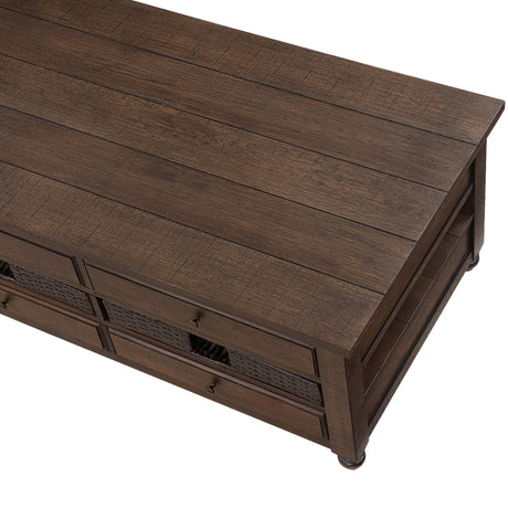  Steve Silver Furniture Oliver OVR100C Cocktail Table IMAGE 7