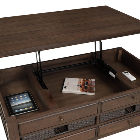 Steve Silver Furniture Oliver OVR100C Cocktail Table IMAGE 8