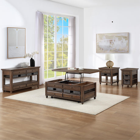  Steve Silver Furniture Oliver OVR100S Sofa Table IMAGE 11