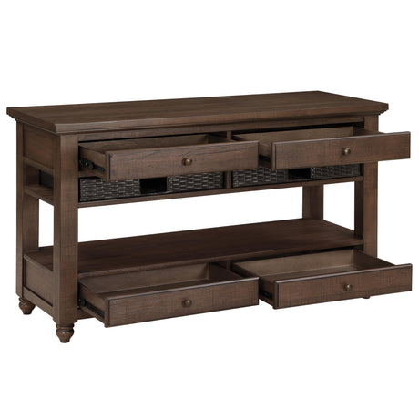  Steve Silver Furniture Oliver OVR100S Sofa Table IMAGE 3