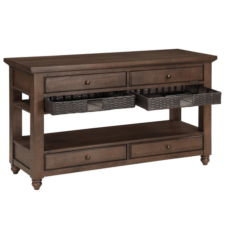  Steve Silver Furniture Oliver OVR100S Sofa Table IMAGE 4