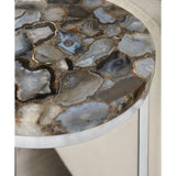  Steve Silver Furniture Onyx NY2000NT Agate Top Nesting Table IMAGE 4