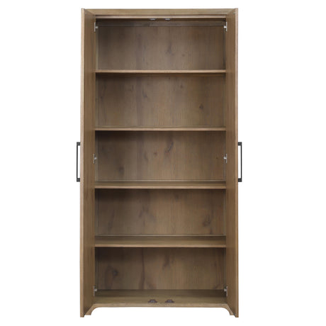  Steve Silver Furniture Orinda ORD500NC Brown Curio IMAGE 2