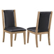  Steve Silver Furniture Orinda ORD500NS Brown Side Chair IMAGE 1