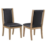  Steve Silver Furniture Orinda ORD500NS Brown Side Chair IMAGE 1
